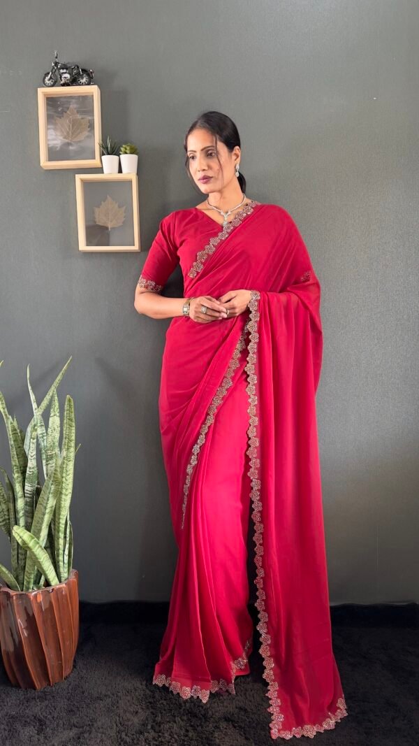 IMG_20260223_123035_776 Red Georgette Saree with Swarovski Diamond Work