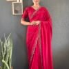 IMG_20260223_123036_507 Red Georgette Saree with Swarovski Diamond Work